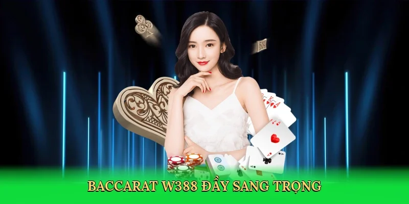 Baccarat W388 đầy sang trọng